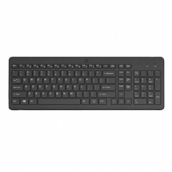 Teclado hp 225 inalambrico qwerty color negro - 805T1AA