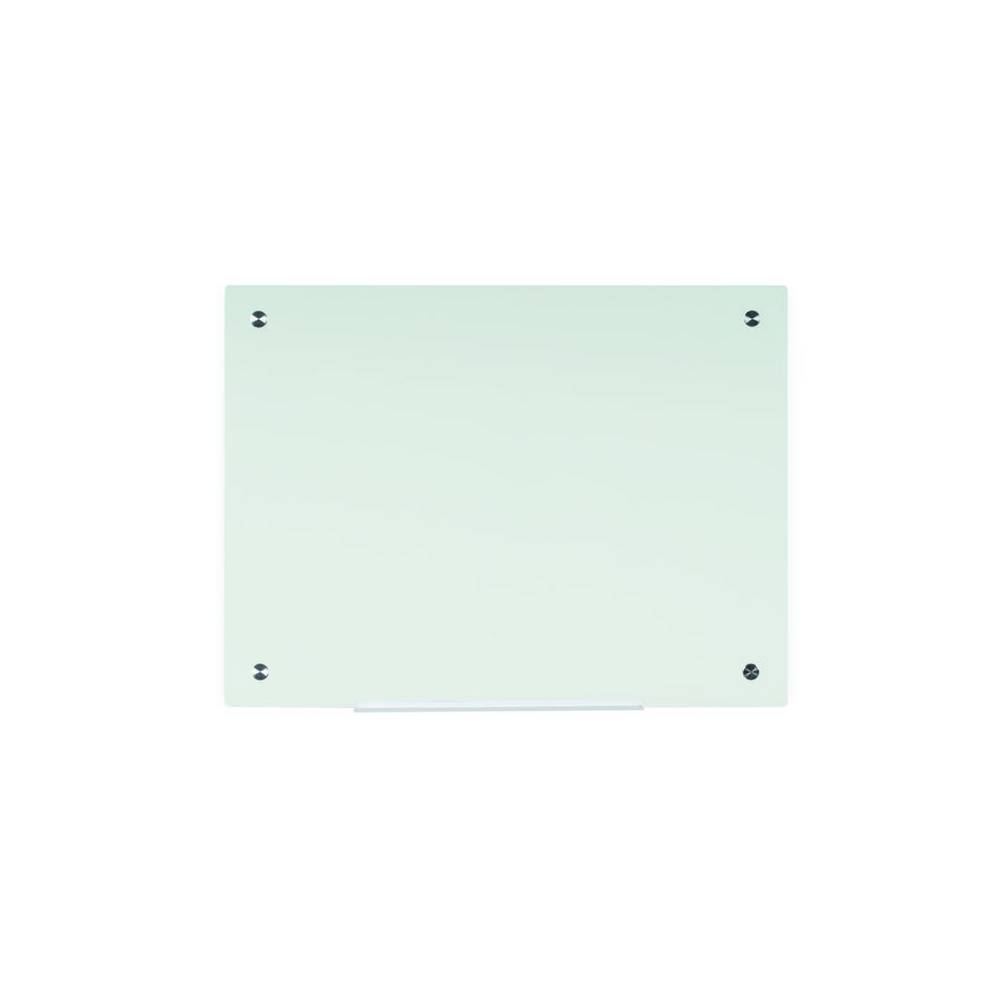 Pizarra cristal bi-office magnetica sin marco blanca 90x60 cm - GL070107