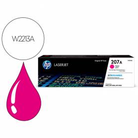 Toner hp 207a hp laserjet pro m255dw / m255nw / m282nw / m283fdn magenta 1250 paginas