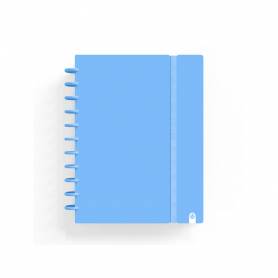 Cuaderno carchivo ingeniox foam a4 80h cuadricula azul pastel - 66024130
