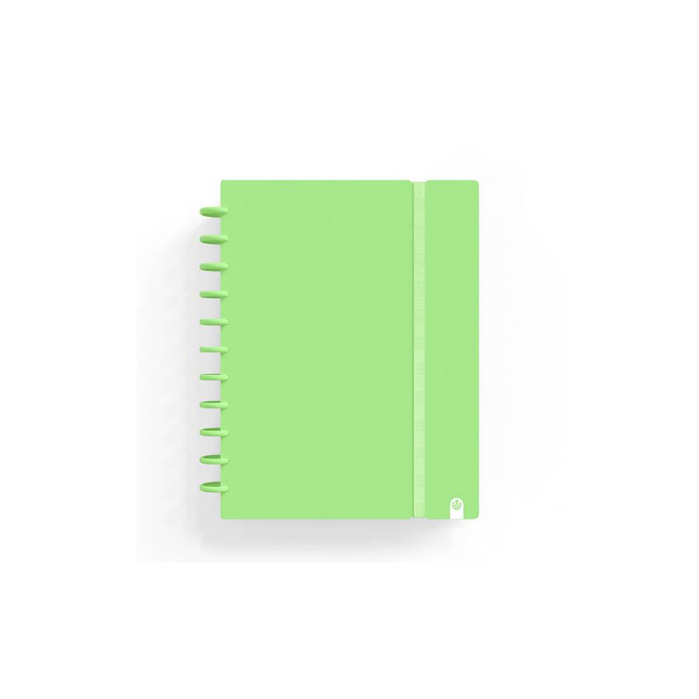 Cuaderno carchivo ingeniox foam a5 80h cuadricula verde pastel - 66025121