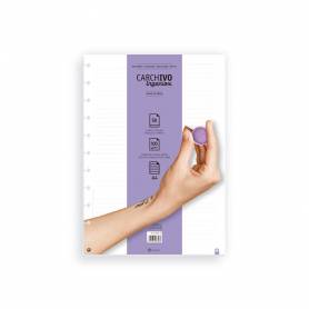 Recambio cuaderno carchivo ingeniox a4 50 hojas horizontal - 66104005