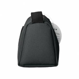 Bolso escolar portatodo antartik triangular negro 210x70x80 mm