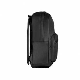 Cartera antartik mochila con asa y bolsillo frontal concremallera color negro 320x140x430 mm