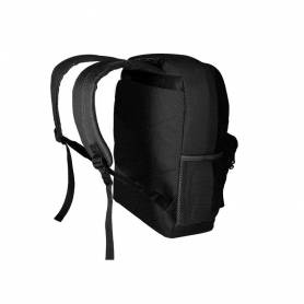 Cartera antartik mochila con asa y bolsillo frontal concremallera color negro 320x140x430 mm