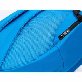 Cartera antartik mochila con asa y bolsillos con cremallera color azul 310x160x410 mm