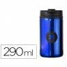 Vaso antartik azul acero inoxidable con tapa dosificador de seguridad y base acolchada 290 ml color