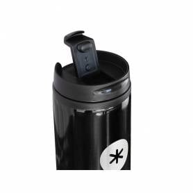 Vaso antartik acero inoxidable con tapa dosificador de seguridad y base acolchada 290 ml color negro