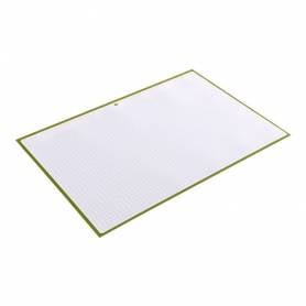 Recambio liderpapel a4 antartik 80 hojas 90g/m2 cuadro 5mm 4 taladros 1 banda con marco color verde