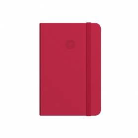 Cuaderno con gomilla antartik notes tapa dura a4 hojas puntos rojo 100 hojas 80 gr fsc