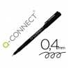 Rotulador q-connect punta de fibra fine liner negro 0.4 mm - KF25007