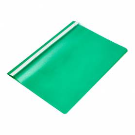 Carpeta dossier fastener plastico q-connect din a4 verde