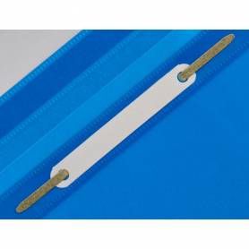 Carpeta dossier fastener plastico q-connect din a4 azul