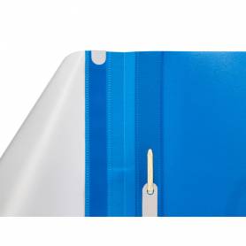 Carpeta dossier fastener plastico q-connect din a4 azul