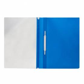 Carpeta dossier fastener plastico q-connect din a4 azul