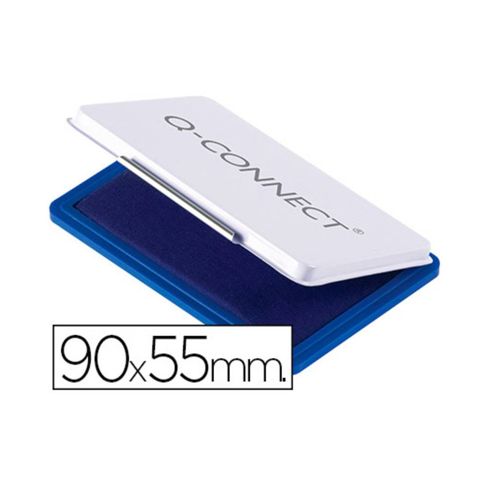 Tampon q-connect nº3 90x55 mm azul