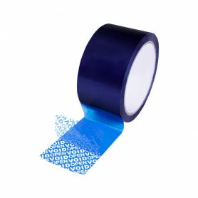 Cinta seguridad q-connect precinto postal azul 35 mt x 33 mm