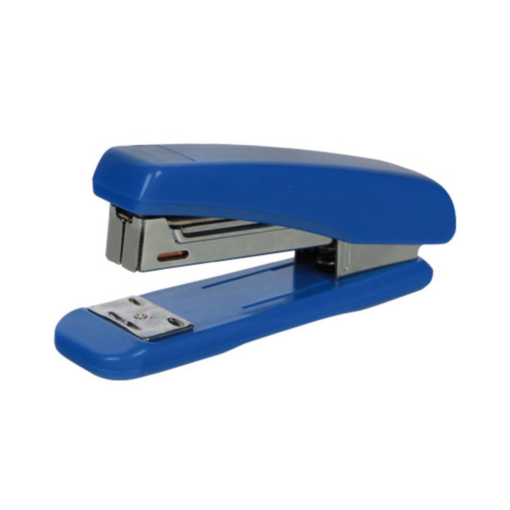 Grapadora q-connect kf11064 plastico azul capacidad 25 hojas