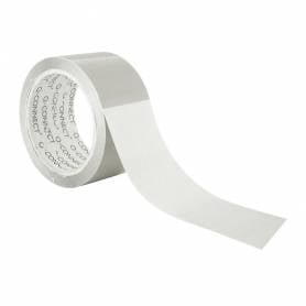 Cinta adhesiva q-connect polipropileno transparente 66 mt x 50 mm para embalaje bajo ruido