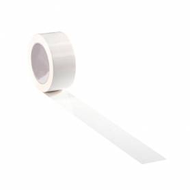 Cinta adhesiva q-connect polipropileno blanca 66 mt x 50 mm para embalaje