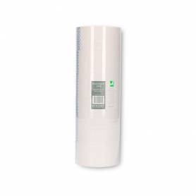 Cinta adhesiva q-connect polipropileno blanca 66 mt x 50 mm para embalaje