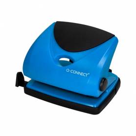 Taladrador q-connect kf02155 azul abertura 2 mm capacidad 20 hojas