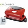 Taladrador q-connect kf02154 rojo abertura 1 mm capacidad 10 hojas - KF02154