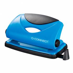 Taladrador q-connect kf02153 azul abertura 1 mm capacidad 10 hojas