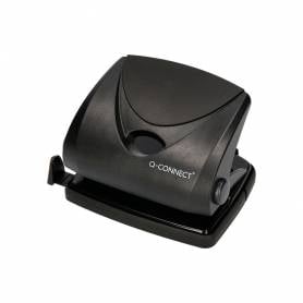 Taladrador q-connect kf01234 negro abertura 2 mm capacidad 20 hojas