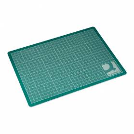 Plancha para corte q-connect din a3 3 mm grosor color verde