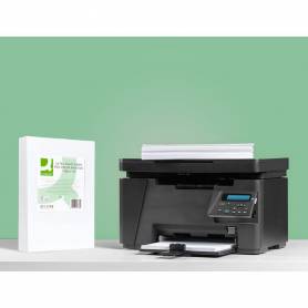 Papel fotocopiadora q-connect ultra white din a4 120 gramos paquete de 250 hojas