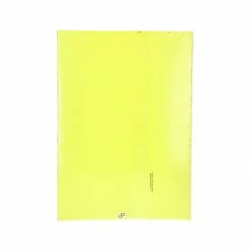 Papel color q-connect din a3 80gr amarillo neon paquete de 500 hojas