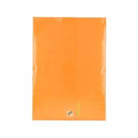 Papel color q-connect din a4 80gr naranja neon paquete de 500 hojas