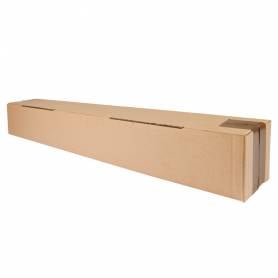 Caja para embalar q-connect tubo medidas 725x95x95 mm espesor carton 3 mm