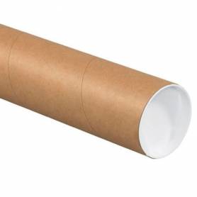 Tubo de carton q-connect portadocumentos tapa plastico 60x640 mm