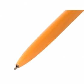 Boligrafo belius rose aluminio color naranja/oro rosa tinta azul caja de diseño