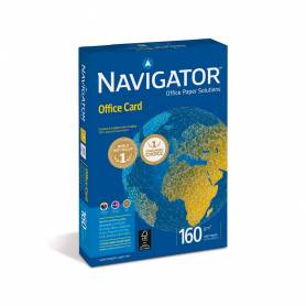 Papel fotocopiadora navigator din a4 160 gramos papel multiuso ink-jet y laser paquete de 250 hojas