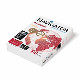 Papel fotocopiadora navigator din a4 100 gramos papel multiuso ink-jet y laser paquete de 500 hojas