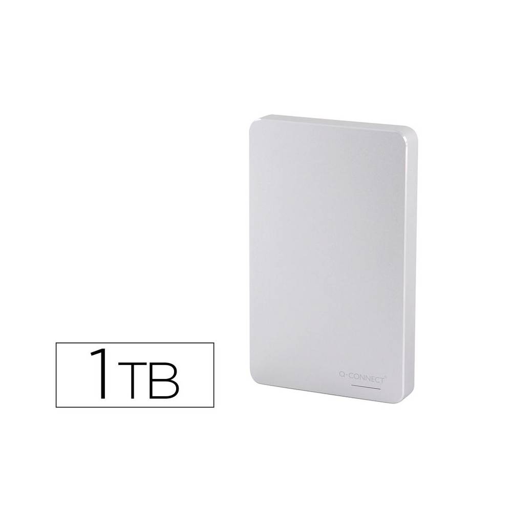 Disco duro q-connect 2,5/ externo 1tb usb 3.0 sata