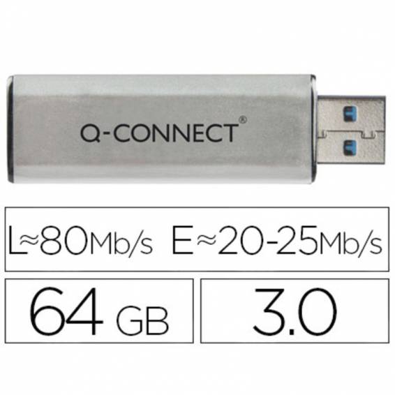 Memoria usb q-connect flash 64 gb 3.0