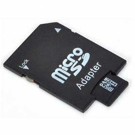 Memoria sd micro q-connect flash 64 gb clase 10 con adaptador