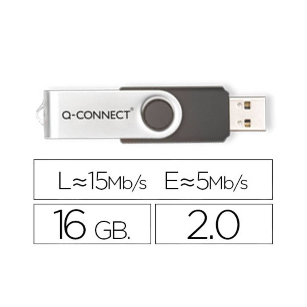 Memoria usb q-connect flash 16 gb 2.0