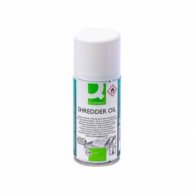 Aceite lubricante q-connect en spray para destructora de documentos bote de 150 ml