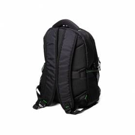 Mochila para portatil q-connect 15,6/ negra con asa 2 bolsillos exteriores 320x430x140 mm