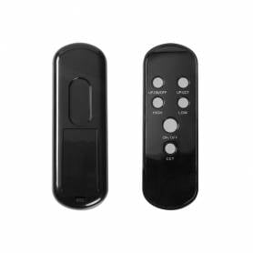 Lampara de suelo q-connect 15w con control remoto altura 146 cm color negro