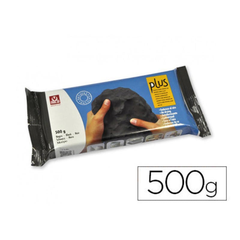 Arcilla secado al aire Negra (500gr) Sio-2 Plus – Entre Colores y