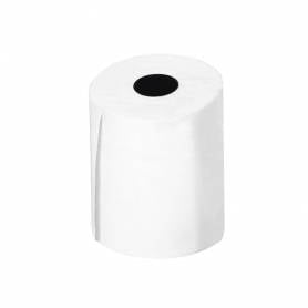 Rollo sumadora termico q-connect 57 mm ancho x 47mm diametro para tpv sin bisfenol a papel de 70 g/m2