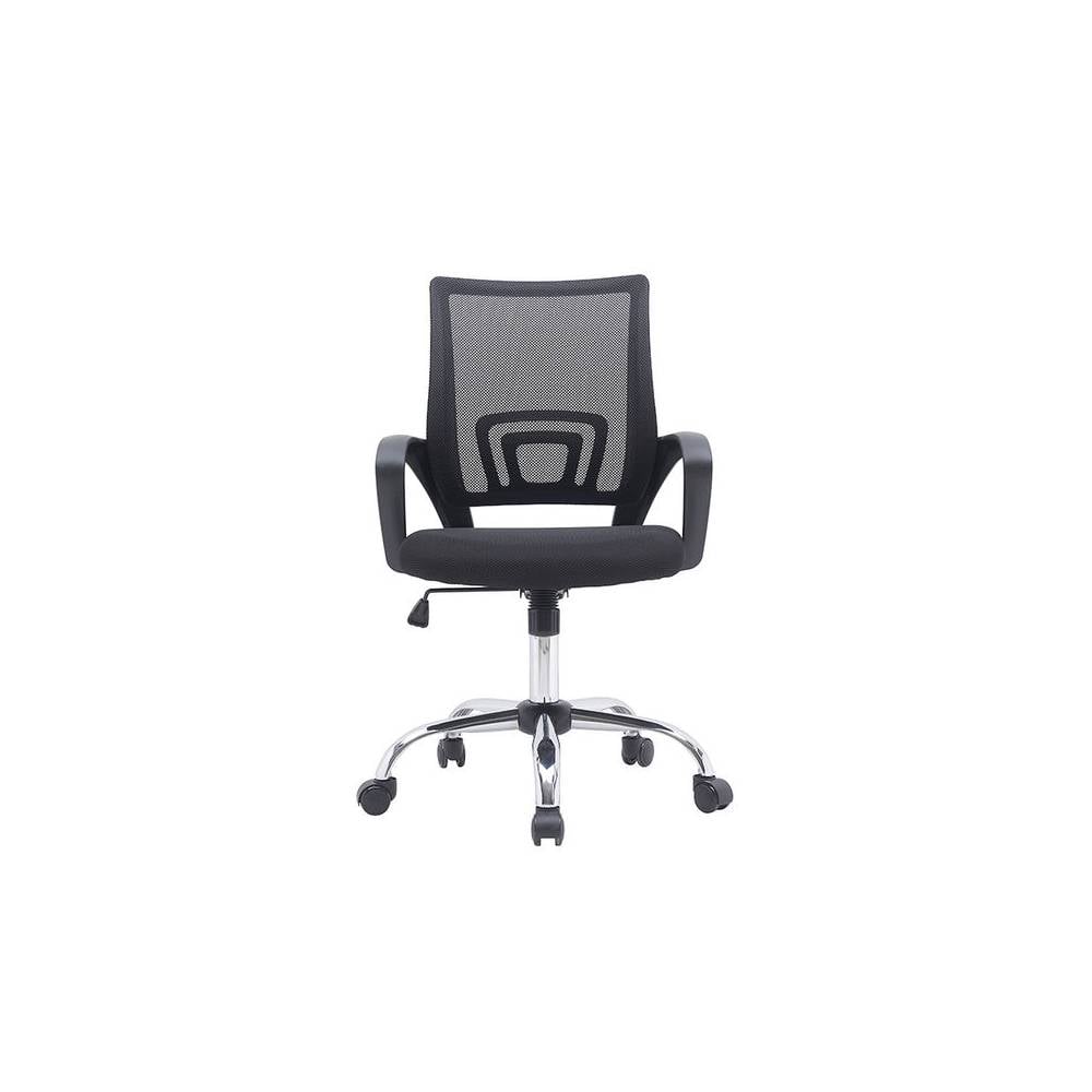 Silla q-connect oficina siena malla base metalica alt max 1000 anc 560 prof 570 ruedas premium color negro