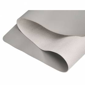 Alfombrilla para raton q-connect xxl similcuero gris base antideslizante 800x400x2 mm