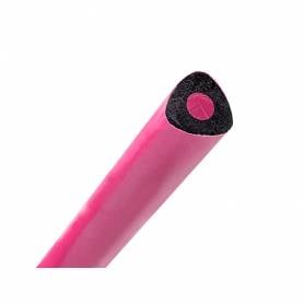 Lapices fluorescente liderpapel jumbo neon rosa